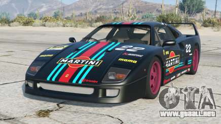 Ferrari F40 Black Pearl [Add-On] para GTA 5