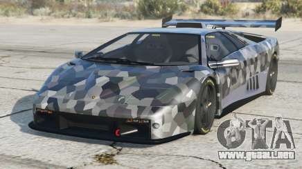 Lamborghini Diablo Oslo Gray para GTA 5