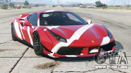 Ferrari 488 GTB Liberty Walk Red Salsa para GTA 5