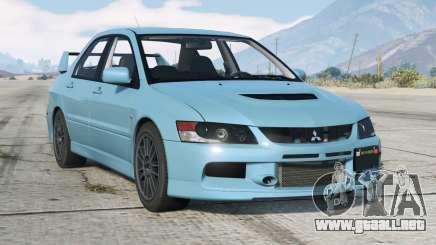 Mitsubishi Lancer Evolution IX MR Fountain Blue [Add-On] para GTA 5