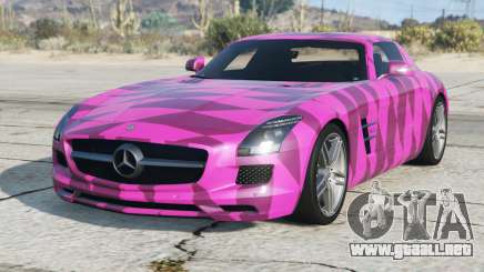 Mercedes-Benz SLS 63 AMG Purple Pizzazz para GTA 5