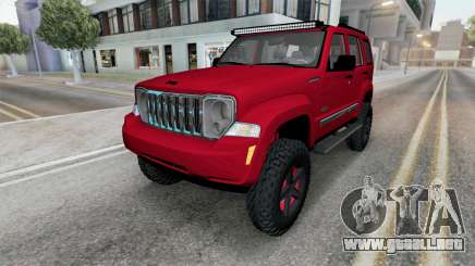 Jeep Cherokee (KK) Alabama Crimson para GTA San Andreas