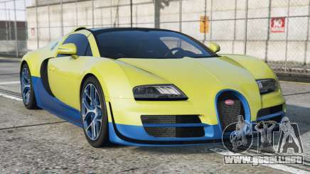 Bugatti Veyron Grand Sport Roadster Tacha [Replace] para GTA 5