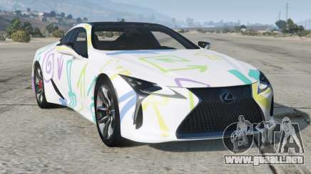 Lexus LC 500 Athens Gray para GTA 5