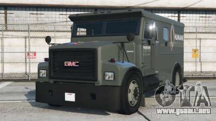 GMC Topkick C6500 Armor Truck Ebony [Add-On] para GTA 5