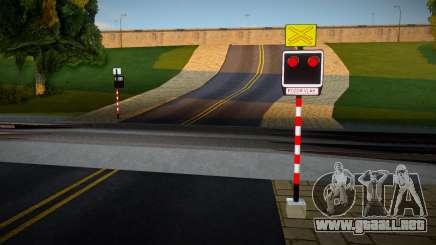 Railroad Crossing Mod Slovakia v10 para GTA San Andreas