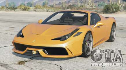 Ferrari 458 Speciale A Pastel Orange [Add-On] para GTA 5