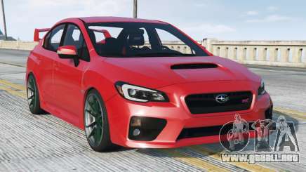 Subaru WRX Pigment Red [Add-On] para GTA 5