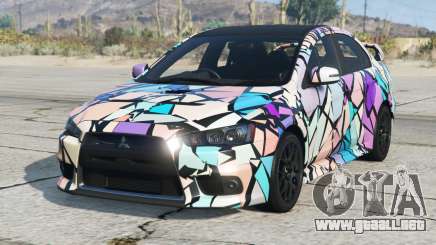 Mitsubishi Lancer Evolution X Pot Pourri para GTA 5