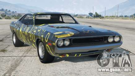 Dodge Challenger RT Vert-de-peche para GTA 5