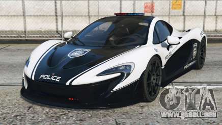 McLaren P1 Hot Pursuit Police [Add-On] para GTA 5