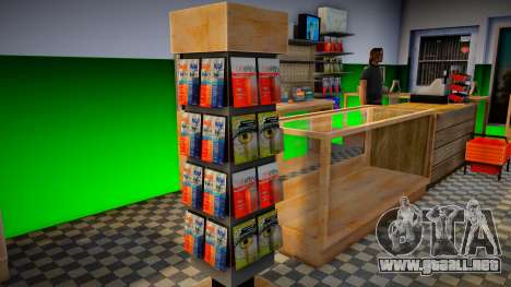 Farmacia En La Tienda De Zero para GTA San Andreas