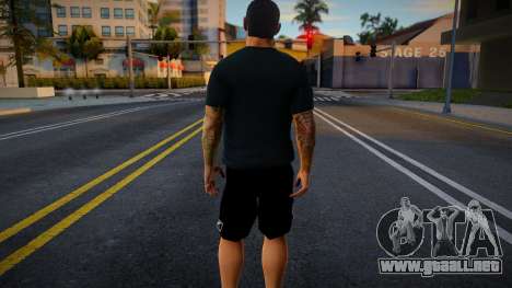 CM Punk Skin (2013) v2 para GTA San Andreas