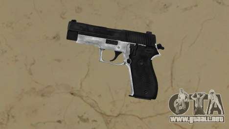 P220 Black slide nickel frame para GTA Vice City