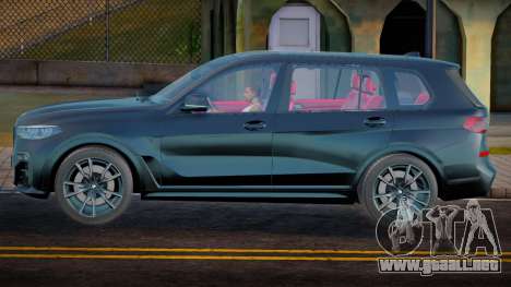 BMW X7 Black para GTA San Andreas