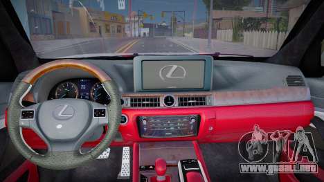 Lexus LX 570 Devo para GTA San Andreas