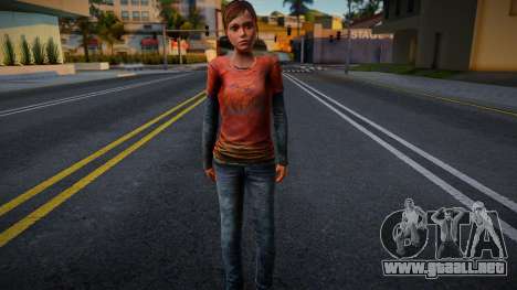 The Last Of Us - Ellie v1 para GTA San Andreas
