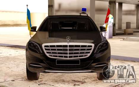 Mercedes-Benz S600 Government para GTA San Andreas
