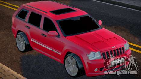 Jeep SRT 2008 Bel para GTA San Andreas