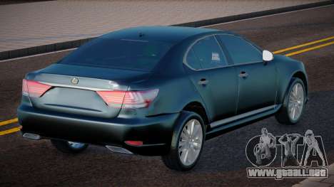 Lexus LS460 Green Interior para GTA San Andreas