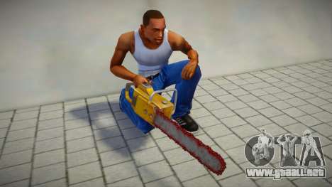 Chainsaw DR. salvador with blood - Resident Evil para GTA San Andreas