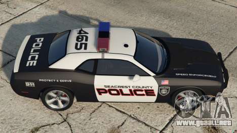 Dodge Challenger SRT8 Seacrest County Police