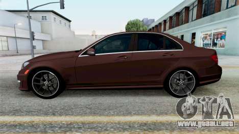 Mercedes-Benz C 63 AMG (W204) Cowboy para GTA San Andreas