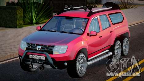 Dacia Duster 6x6 para GTA San Andreas