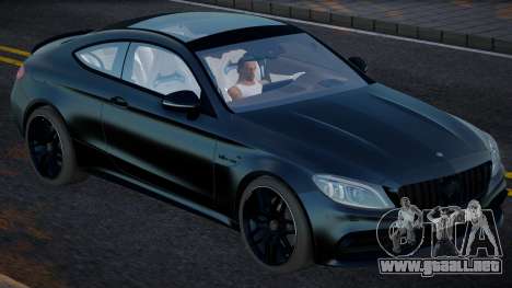 Mercedes-Benz C63s AMG Devo para GTA San Andreas