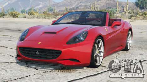 Ferrari California (Type F149) Imperial Red