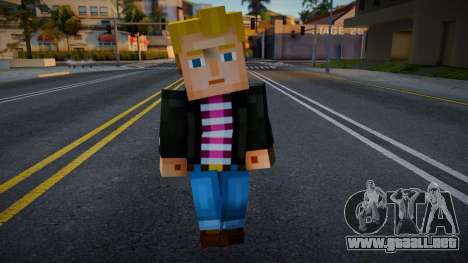 Minecraft Story - Lukas MS para GTA San Andreas