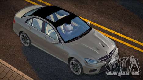 Mercedes-Benz C63 AMG (W204) SQworld para GTA San Andreas