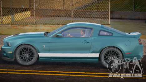 Ford Mustang Shelby GT500 SQworld para GTA San Andreas