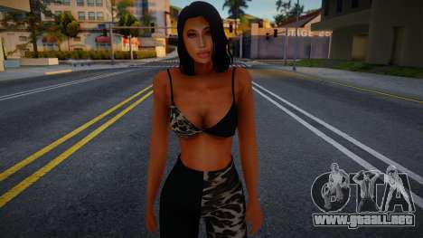 Sexy Brunette Girl v2 para GTA San Andreas