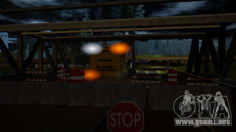 Roadblocks Lights (2DFX) para GTA San Andreas
