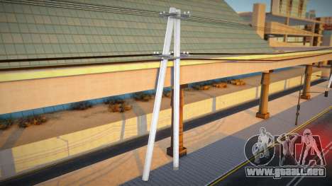 Concrete power pole para GTA San Andreas