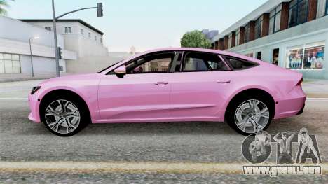 Audi A7 Sportback (Type 4K8) Light Medium Orchid para GTA San Andreas