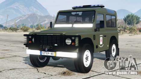 Land Rover Defender 90 Policia Naval