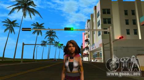 Final Fantasy X-2 Yuna Player para GTA Vice City