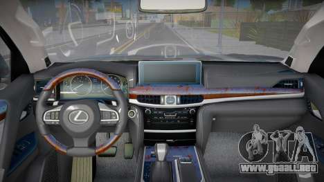 Lexus LX 570 Onion para GTA San Andreas