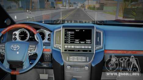 Toyota Land Cruiser 200 Hucci para GTA San Andreas