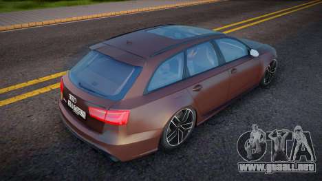 Audi RS6 C7 Diamond para GTA San Andreas