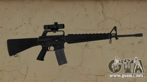M16a1 Scoped para GTA Vice City