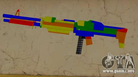 Comic M60 Gun para GTA Vice City