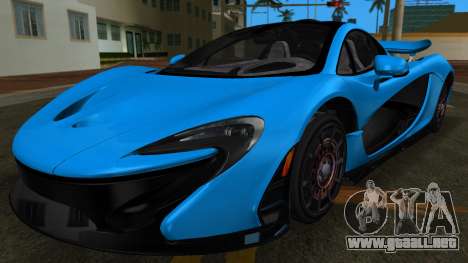 McLaren P1 Black Revel para GTA Vice City