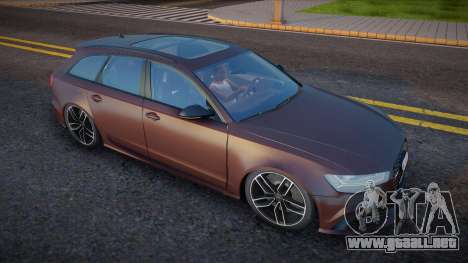 Audi RS6 C7 Diamond para GTA San Andreas