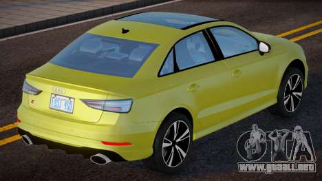 Audi RS3 Flash para GTA San Andreas