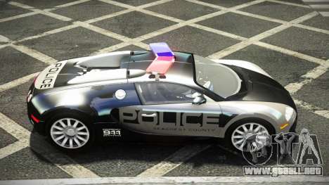 Bugatti Veyron Police V1.1 para GTA 4