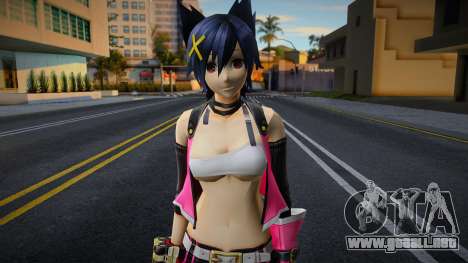 Nana Kouzuki - God Eater 2: Rage Burst para GTA San Andreas