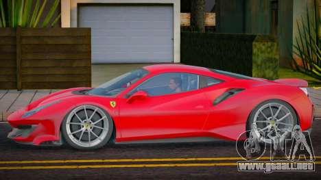 Ferrari 488 Jobo para GTA San Andreas